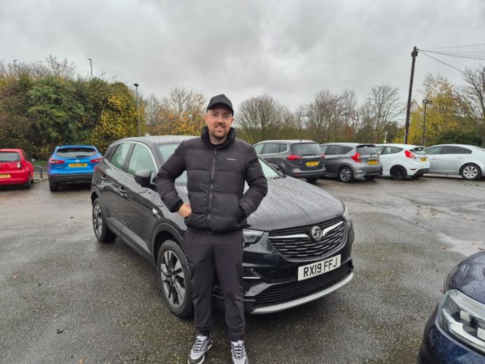 Whoop Cars customer collecting their new car 5